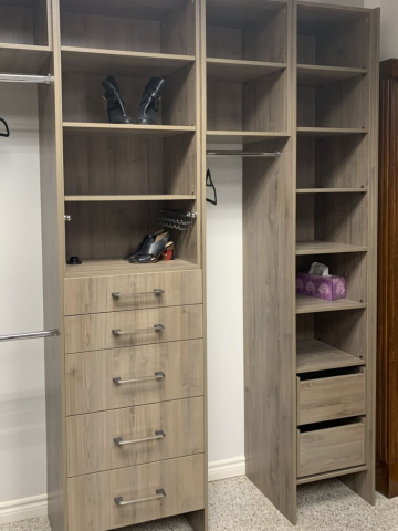 Melamine Closet Organizer