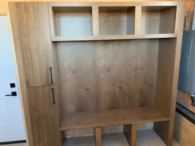 Melamine Bench with Storage